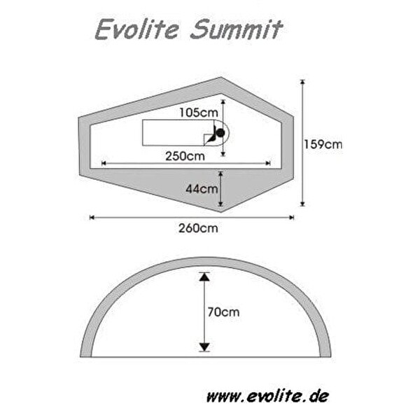 Evolite Summit Pro UPF80 Çadır Sun Fresh