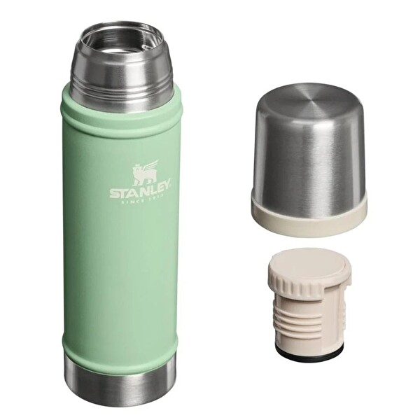 Stanley Klasik Vakumlu 0.60 LT Fıstık Yeşili Çelik Termos