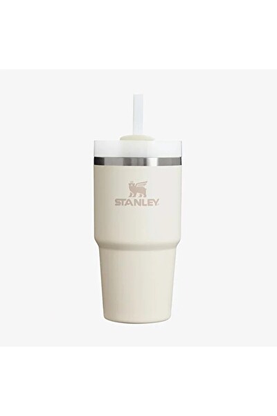 Stanley Quencher H2.O FlowState Tumbler Pipetli 0.59 LT Krem Termos