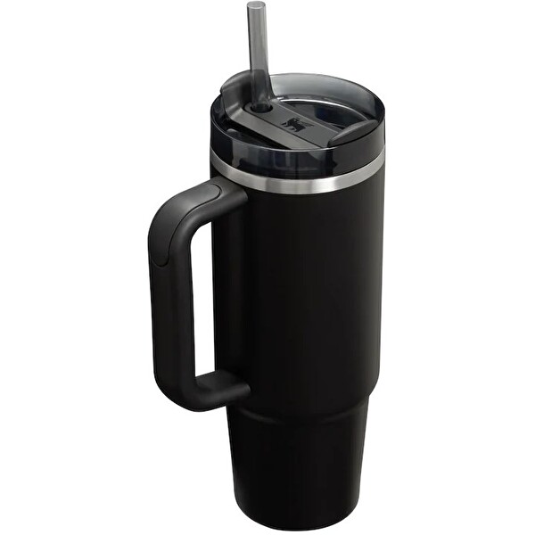 Stanley Quencher H2.O FlowState Tumbler Pipetli 0.89 LT Siyah Termos