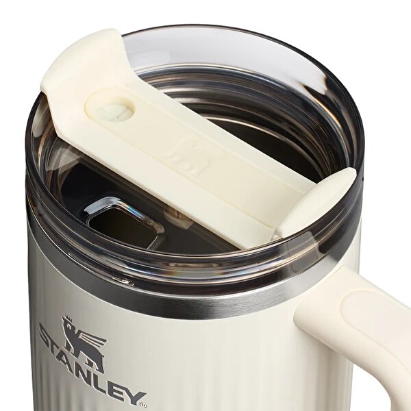 Stanley Quencher H2.0 Fluted Pipetli Termos 1.18 L Krem