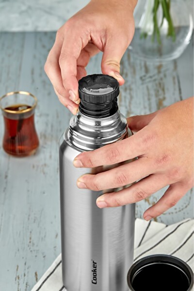 Cooker CampMate CKR2080 1 LT Paslanmaz Çelik Termos