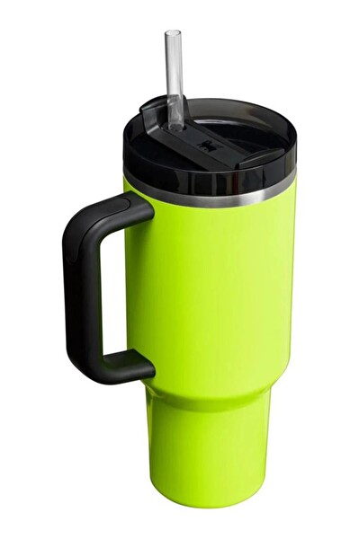 Stanley Quencher Pipetli Termos 1.18 LT Neon Sarı