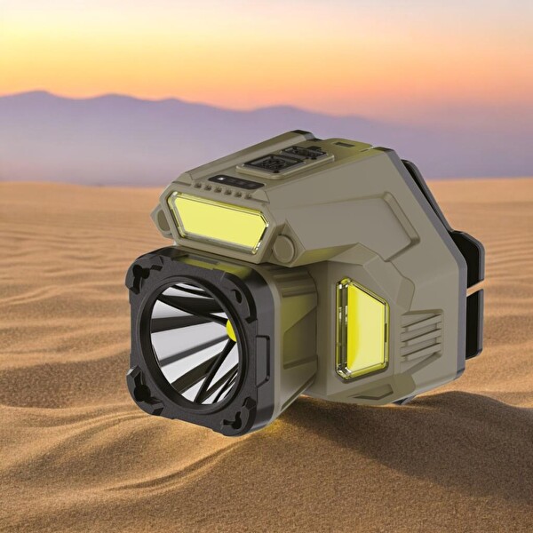 Panther 900 Lümen USB şarjlı LED Kafa Lambası PT-5228