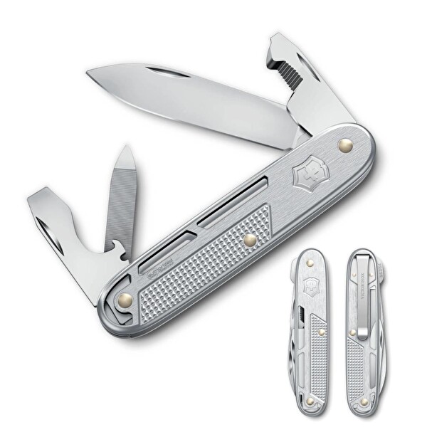 Victorinox 0.8216.26 Synergy Alox Çakı Gümüş