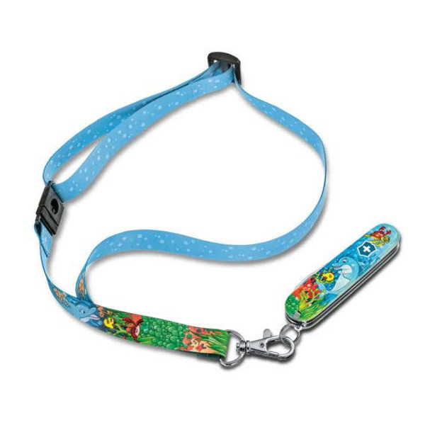 Victorinox VT 0.2373.E1 Boyama Kitaplı Yunus Desenli Çakı