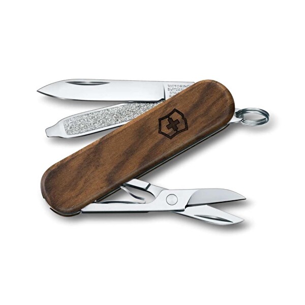 Victorinox 0.6221.63 Ceviz Ağacı Classic SD Wood Çakı
