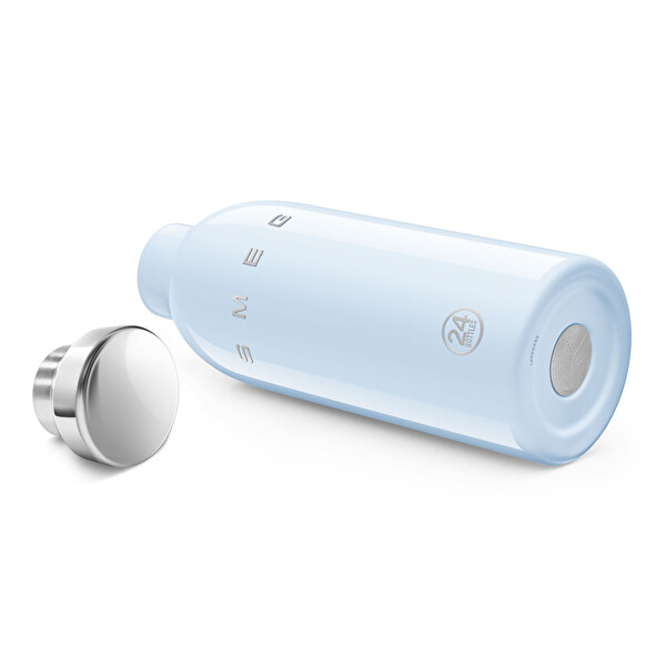 Smeg WBF01PB Clima Bottle Paslanmaz Çelik 500 ML Pastel Mavi Termos
