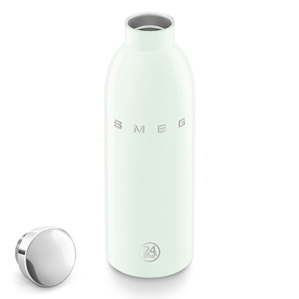 Smeg WBF01PG Clima Bottle Pastel Paslanmaz Çelik 500 ML Yeşil Termos