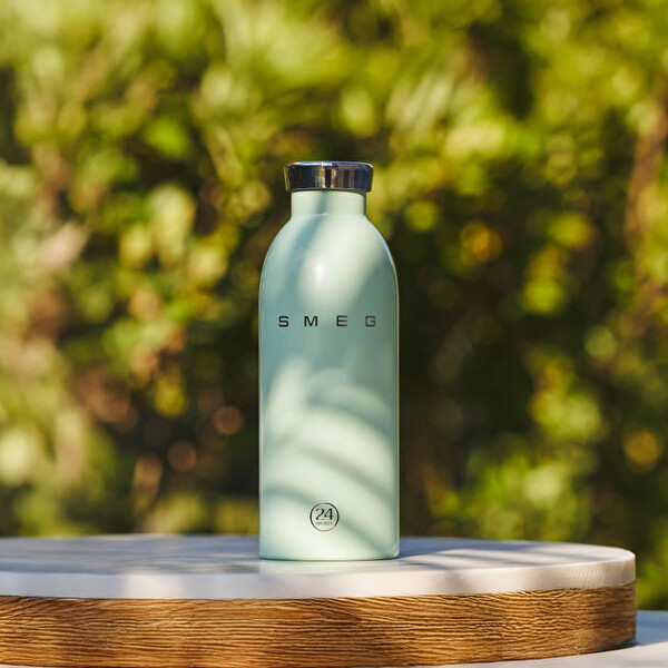 Smeg WBF01PG Clima Bottle Pastel Paslanmaz Çelik 500 ML Yeşil Termos