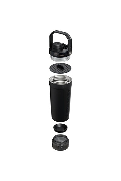 Stanley The Activate 20 Oz Bottle 591 ML Sporcu Shaker Termos - Siyah