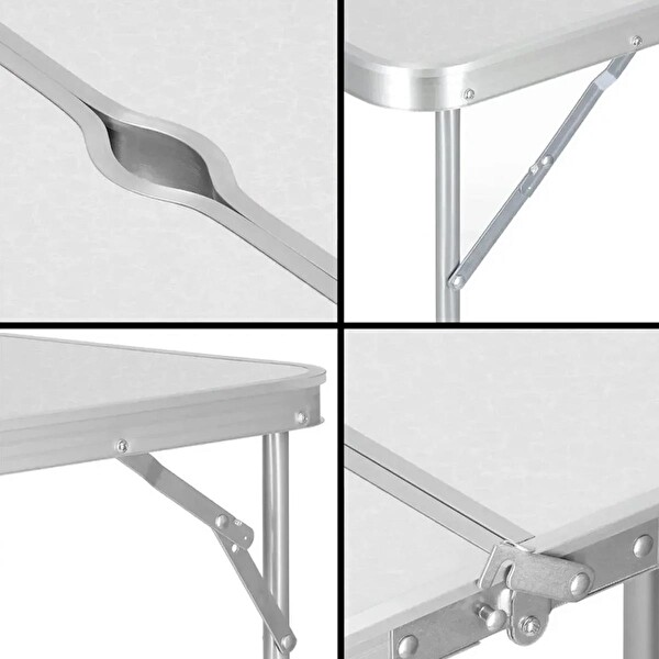 Madfox Nomad Duo Tabureli Katlanır Kamp Masası Seti