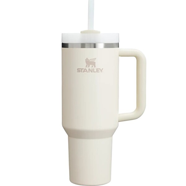 Stanley 10-12574-014 Quencher 1.18 L Pipetli Çelik Termos - Krem