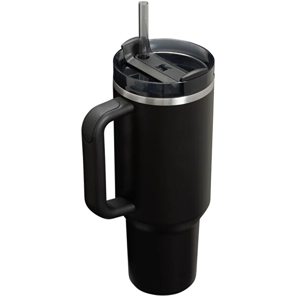 Stanley 10-12574-015 Quencher 1.18 L Pipetli Çelik Termos - Siyah