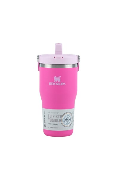 Stanley The IceFlow Flip Straw Pembe Termos 0.59 LT - Violet Blossom