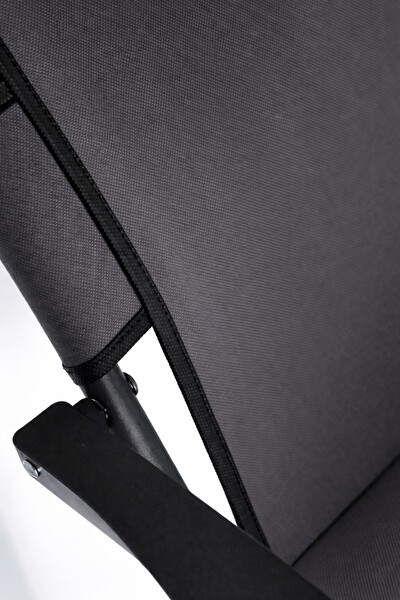 Walke Katlanır Kamp Sandalyesi Çift Taraf Bardaklı Piknik Sandalyesi Antrasit