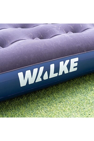 Walke 2200 Double Çift Kişilik Şişme Yatak Seti (2 Yastık - Pompa Dahil) 191x137x22 CM
