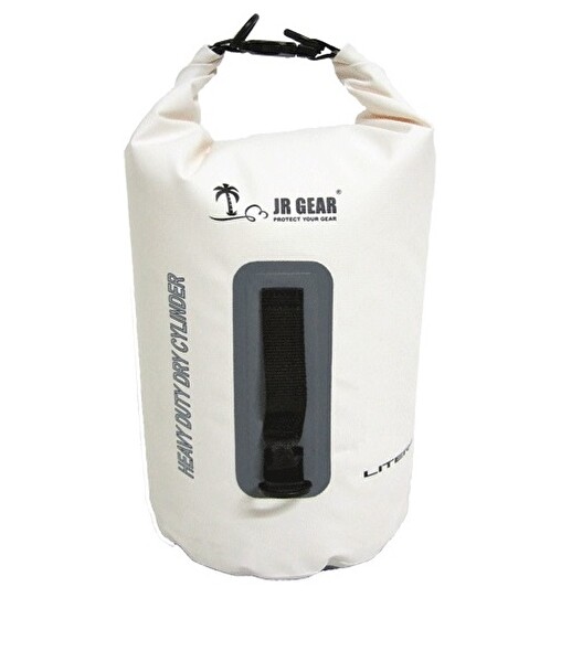 JR Gear Heavy Duty Dry Cylinder Su Geçirmez Çanta 20 L Beyaz
