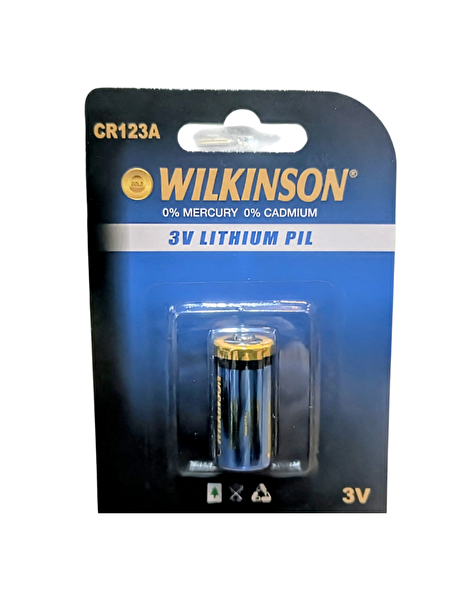 Avcı Market Wilkinson Lithium Beeper Ferma Tasması Pili CR123A