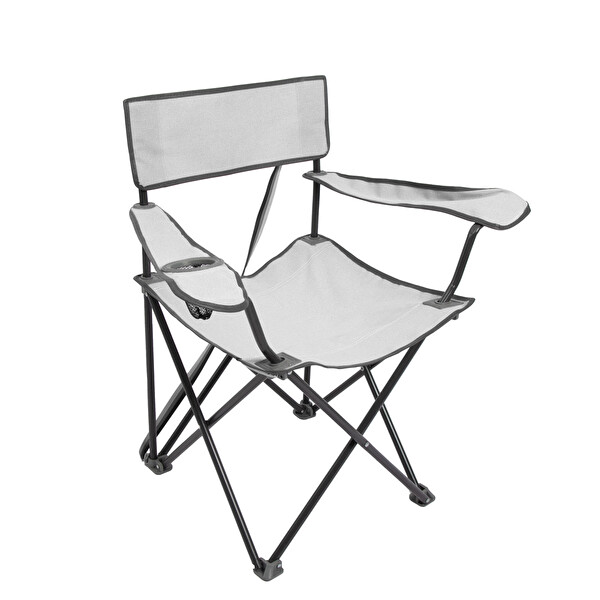 AndOutdoor Sun Pleasure Katlanır Beyaz Kamp Sandalyesi