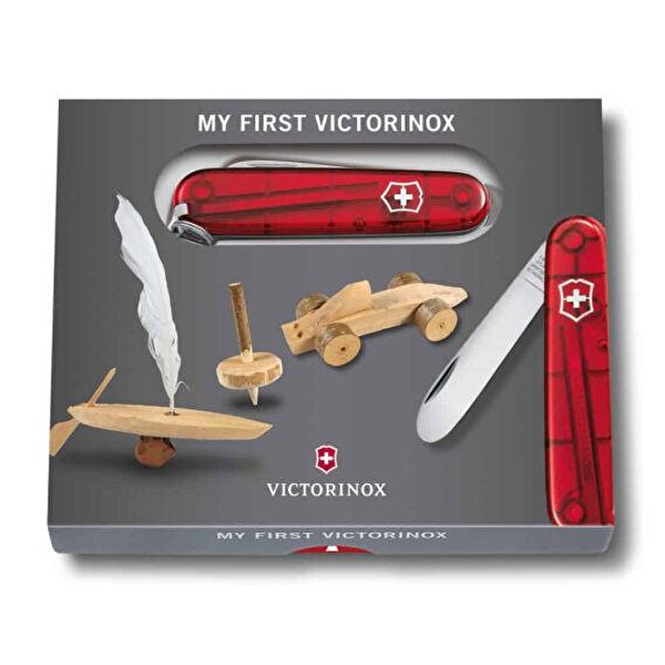 Victorinox VT 0.2373.T İsviçre Çakısı İlk Çakım Şeffaf Çakı