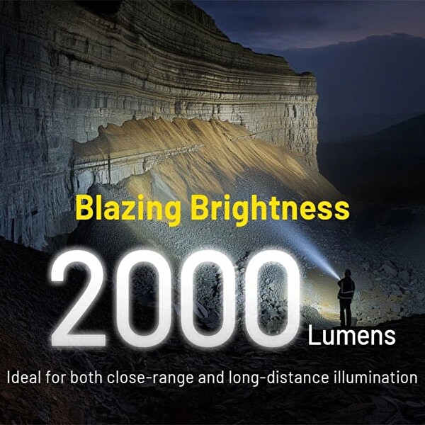 Nitecore P40 2000 Lumen Şarjlı El Feneri