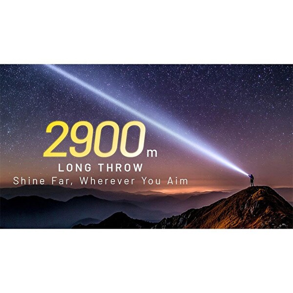 Nitecore P40 2000 Lumen Şarjlı El Feneri