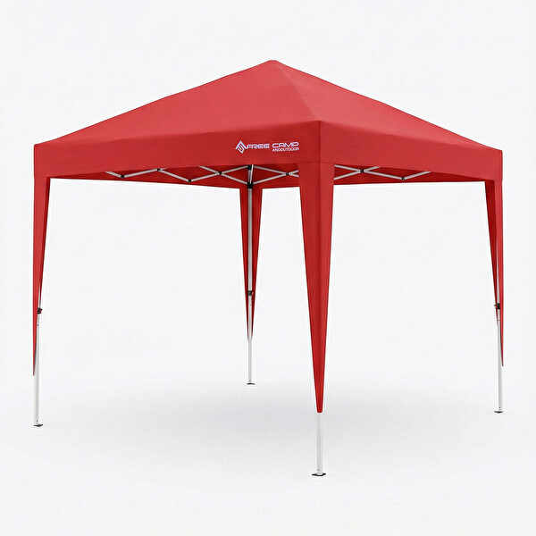 Freecamp Soria AND1025 240x240 CM Pe Otomatik Tente Kırmızı