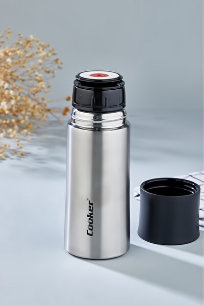 Cooker ColorLine Soft 300 ML Paslanmaz Çelik Termos Siyah CKR2055