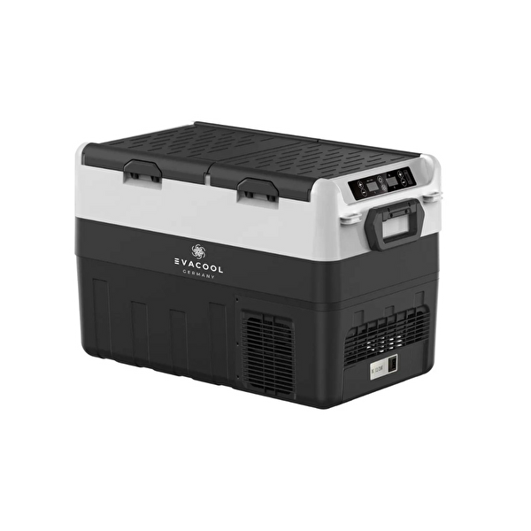 Evacool EVA55AX 12/24V 55 Litre Kompresörlü Oto Buzdolabı Siyah