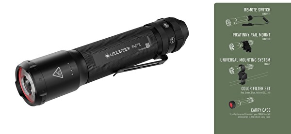 Ledlenser TAC7R Taktikal Outdoor Set