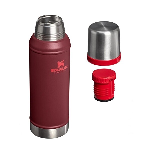 Stanley Klasik Vakumlu Çelik Termos 0.94 L Cranberry
