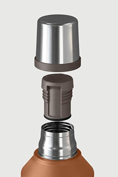 Stevig 1 Camper Klasik Kulplu Sızdırmaz Çelik Termos 2.2 L Autumn Leaf ST-263