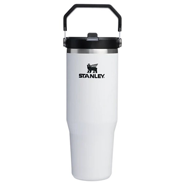 Stanley The IceFlow Flip Straw 2.0 Tumbler 0.89 L Chalk Termos