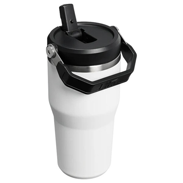 Stanley The IceFlow Flip Straw 2.0 Tumbler 0.59 L Chalk Termos