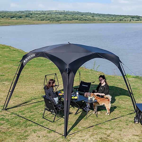 BlackDog Instant Pavilion Gazebo 300x300x215 CM Siyah