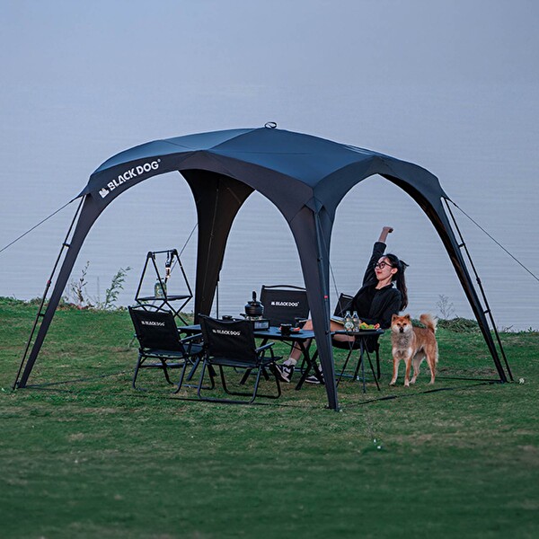 BlackDog Instant Pavilion Gazebo 300x300x215 CM Siyah