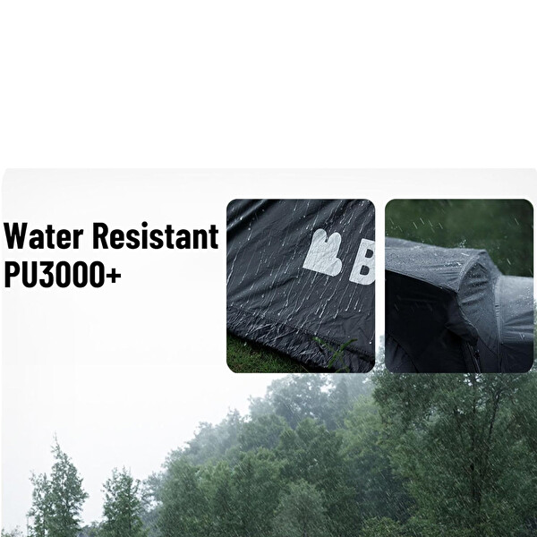 BlackDog Instant Pavilion Gazebo 300x300x215 CM Siyah