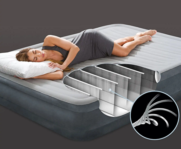 Intex Elektrikli Queen Comfort Plush Yatak 152X203X33 IKY67770
