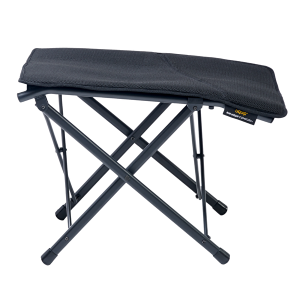 Uquip Finley Comfort Black Edition Kamp Sandalyesi Ayak Uzatma Aparatı