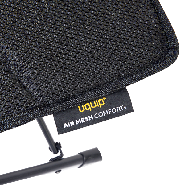 Uquip Finley Comfort Black Edition Kamp Sandalyesi Ayak Uzatma Aparatı