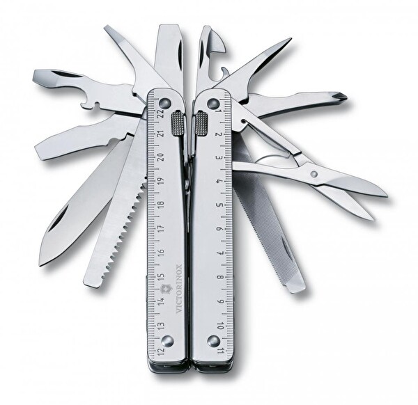 Victorinox 3.0327.LB1 SwissTool X Penseli Çakı - Deri Kılıflı