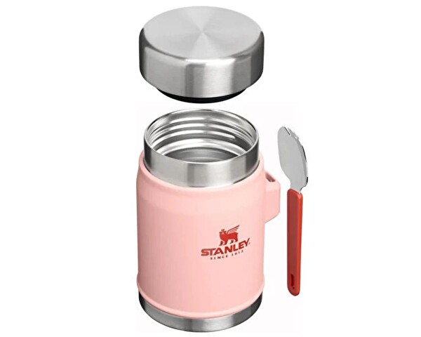 Stanley The Legendary Food Jar + Spork 0.4 Lt Peach Rose