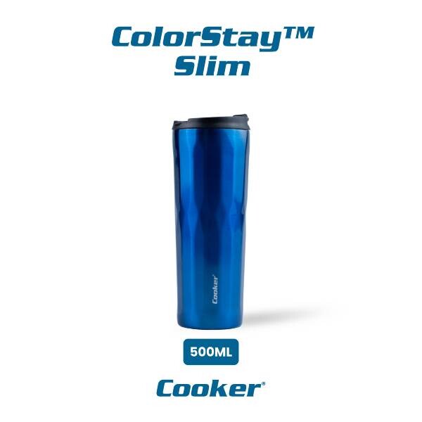 Cooker CKR2100 ColorStay Slim 500 ML Paslanmaz Çelik Bardak Termos