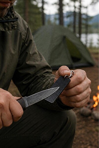 Başkenttekno Kamp Acil Durum Kiti Doğada Hayatta Kalma Ekipmanları SRV01 Siyah