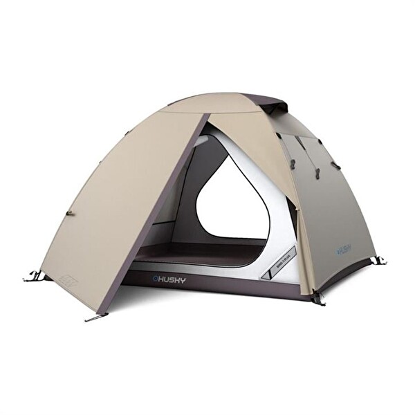 Husky Bird Plus 3 Kişilik Açık Kahverengi Kamp Çadırı