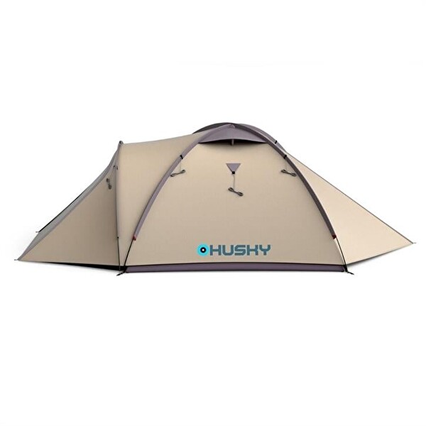 Husky Bizon Plus 3 Kişilik Çadır Açık Kahve