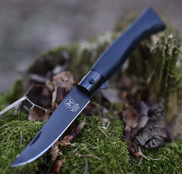Main Knives 2000-L9 Titanyum Urban Line 8.7 CM Siyah Ağaç Çakı