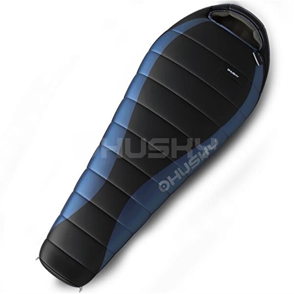 Husky Drape -20C Kuş Tüyü Mavi Uyku Tulumu