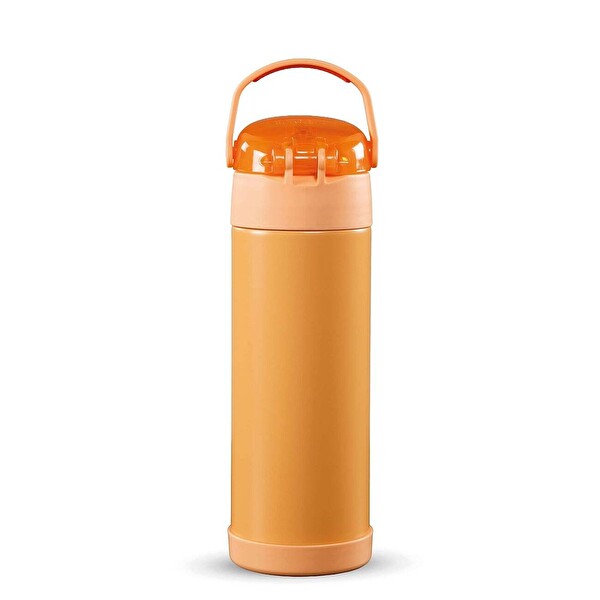 Thermos F422 Funtainer 0.47 L Neon Turuncu Çocuk Pipetli Termos